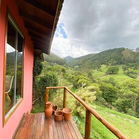 Chale Nas Montanhas Em Sao Francisco Xavier Villa Buitenkant foto