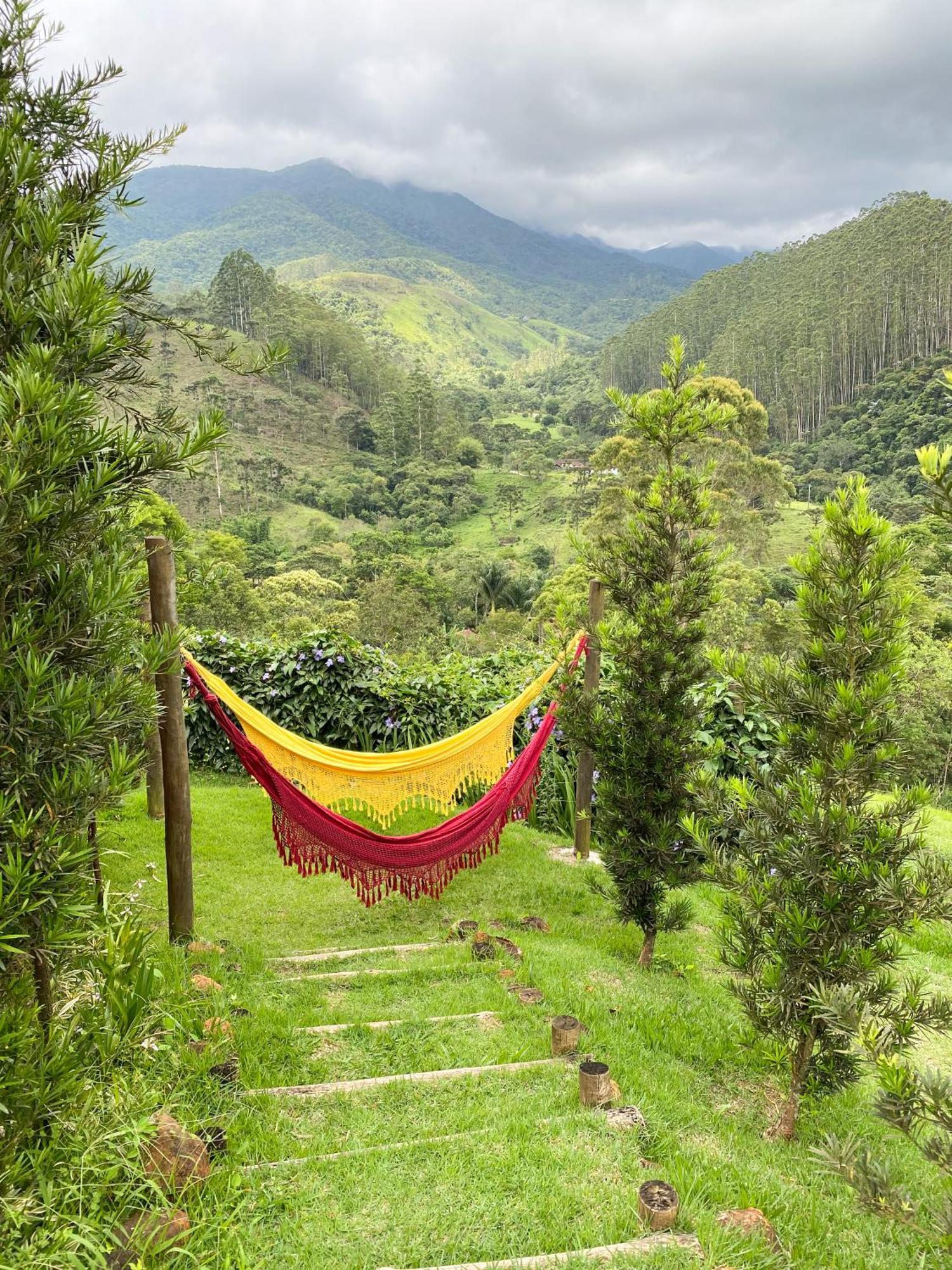 Chale Nas Montanhas Em Sao Francisco Xavier Villa Buitenkant foto