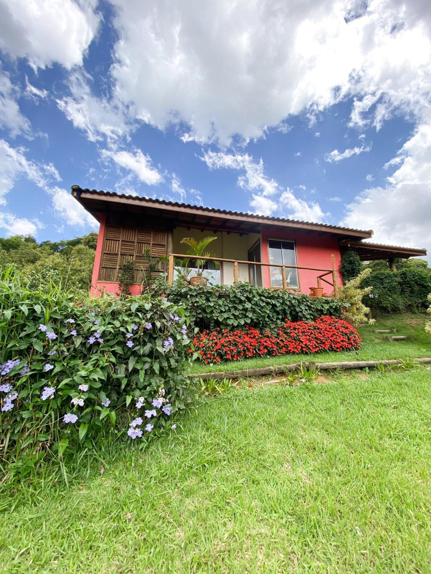 Chale Nas Montanhas Em Sao Francisco Xavier Villa Buitenkant foto