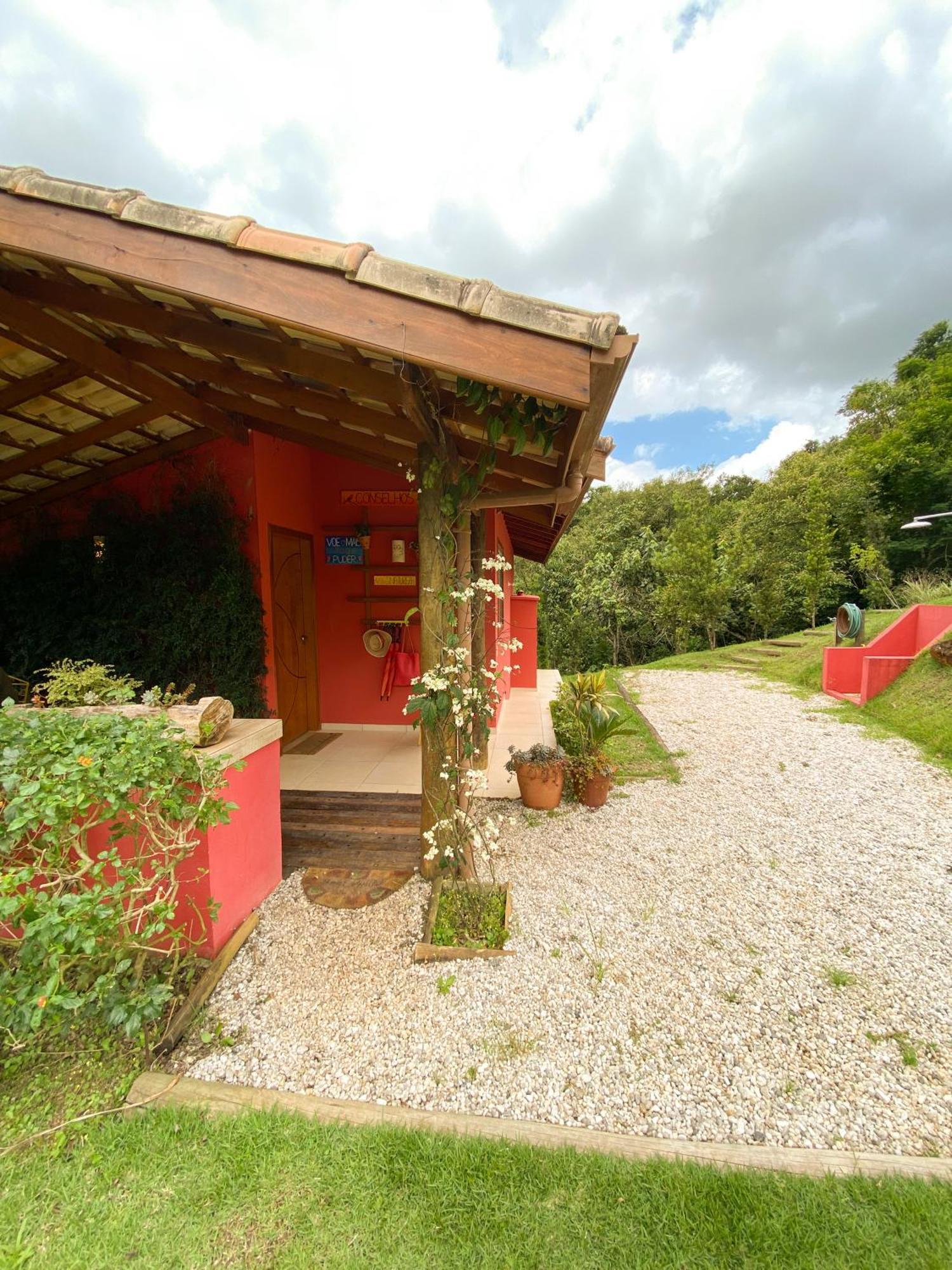 Chale Nas Montanhas Em Sao Francisco Xavier Villa Buitenkant foto