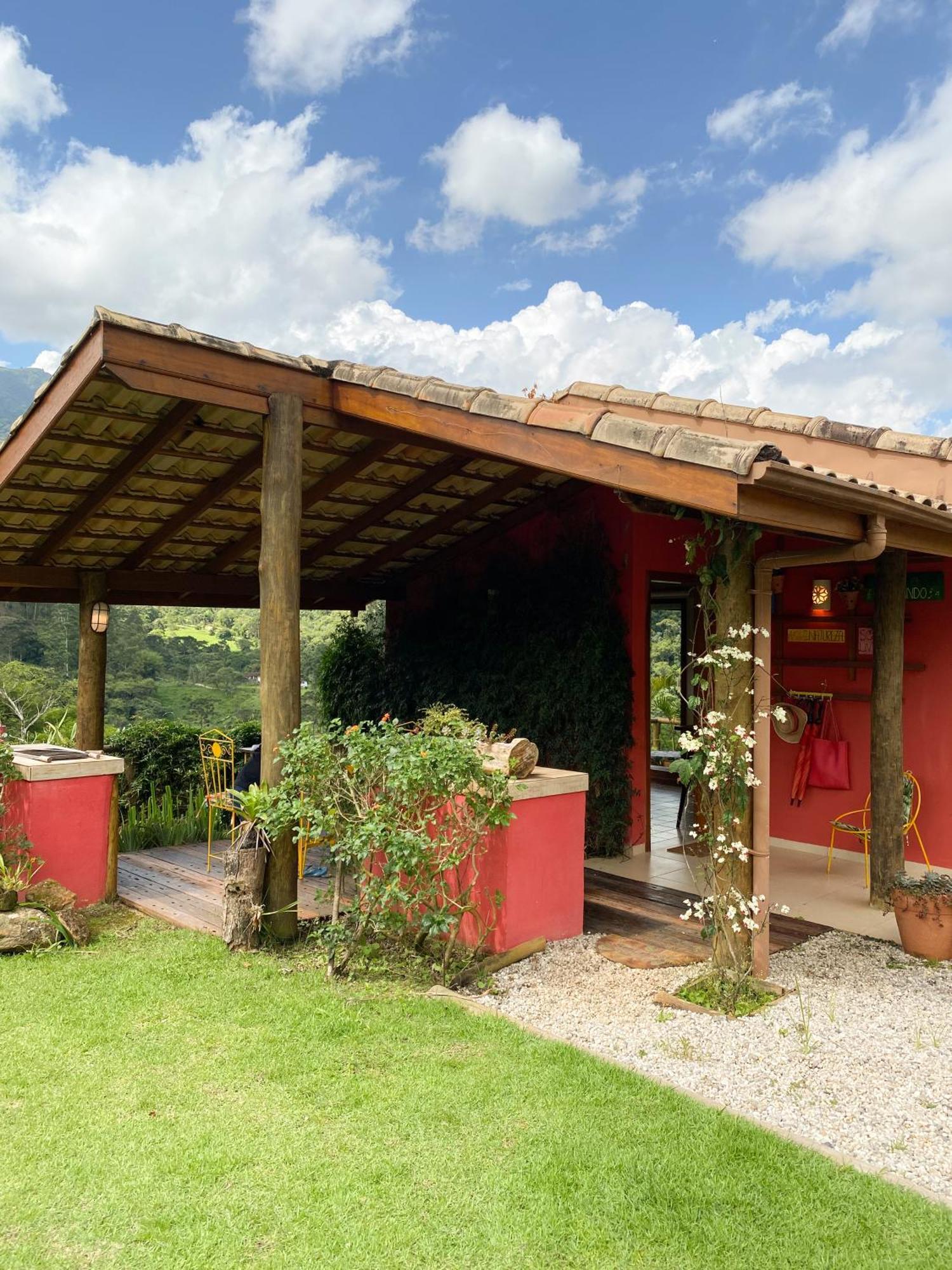 Chale Nas Montanhas Em Sao Francisco Xavier Villa Buitenkant foto